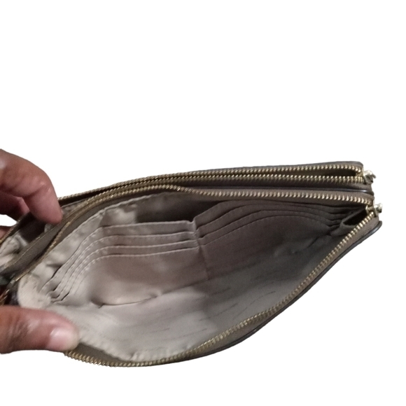 Michael Michael Kors Double Zipper Wristlet